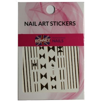 RONNEY - Naklejki wodne na paznokcie NAILART STICKERS RN 221 jest-ponad0szt,zmieniam-na0:2021-04-05